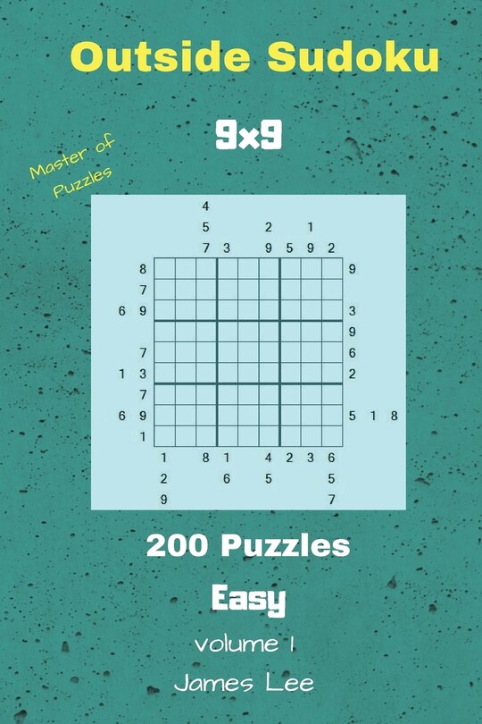 Front cover_Outside Sudoku Puzzles - 200 Easy 9x9 vol. 1