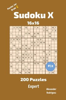 Couverture_Sudoku X Puzzles - 200 Expert 16x16 vol.14