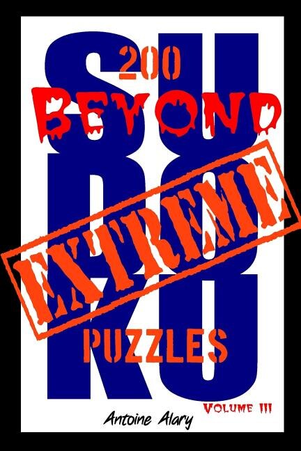 Couverture_Beyond Extreme Sudoku Volume III