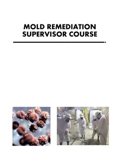Front cover_Mold Remediation Supervisor Course