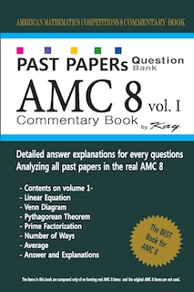 Front cover_Past Papers Question Bank AMC8 [volume 1]