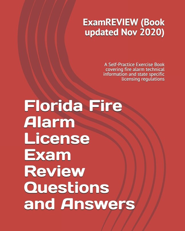 Front cover_Florida Fire Alarm License Exam Review Questions and Answers