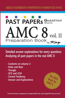 Front cover_Past Papers Question Bank AMC8 [volume 2]