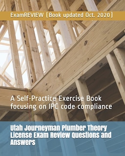 Front cover_Utah Journeyman Plumber Theory License Exam Review Questions and Answers
