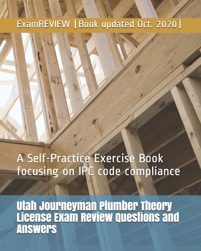 Front cover_Utah Journeyman Plumber Theory License Exam Review Questions and Answers