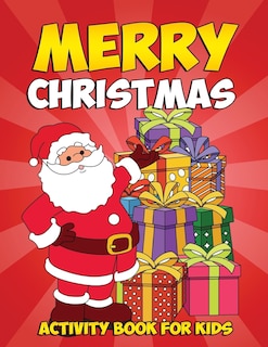 Couverture_Merry Christmas Coloring Book and Activity Book for Kids