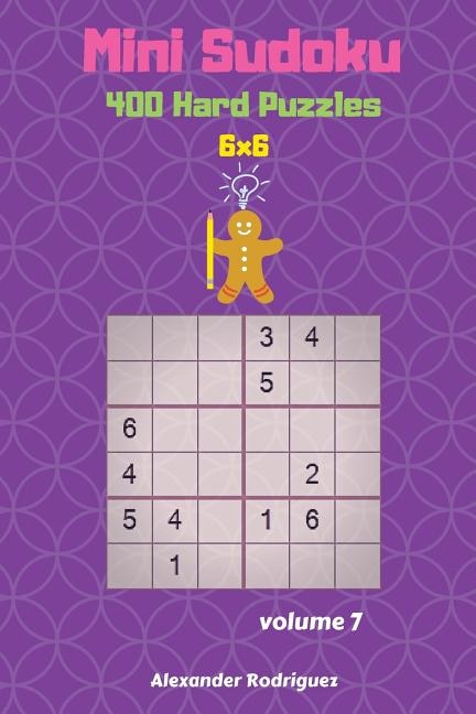 Front cover_Mini Sudoku Puzzles - 400 Hard 6x6 vol. 7