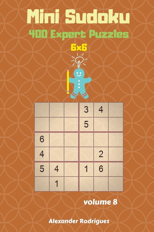 Front cover_Mini Sudoku Puzzles - 400 Expert 6x6 vol. 8