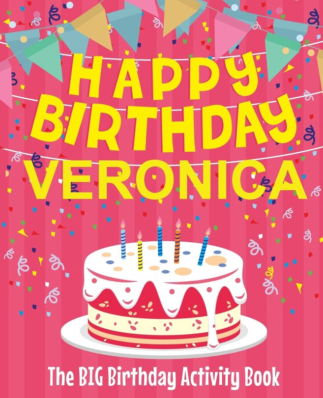 Couverture_Happy Birthday Veronica - The Big Birthday Activity Book