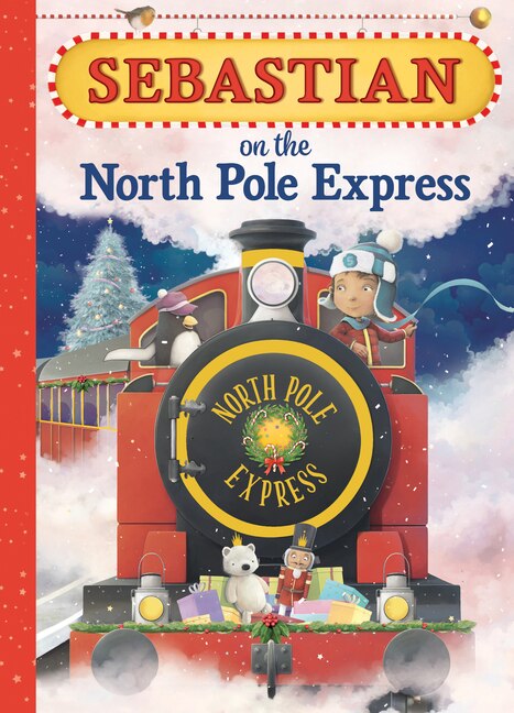 Couverture_Sebastian on the North Pole Express