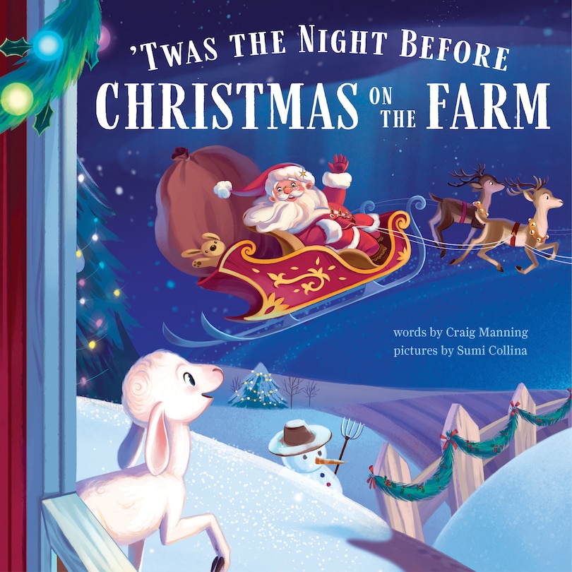 Front cover_'twas The Night Before Christmas On The Farm