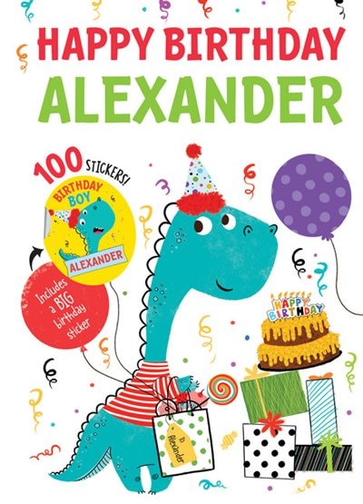 Front cover_Happy Birthday Alexander