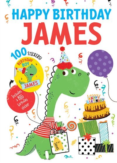 Front cover_Happy Birthday James