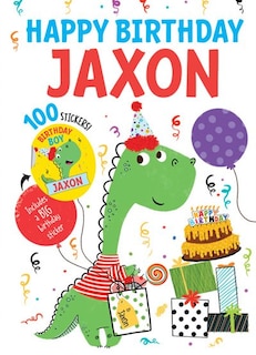 Front cover_Happy Birthday Jaxon
