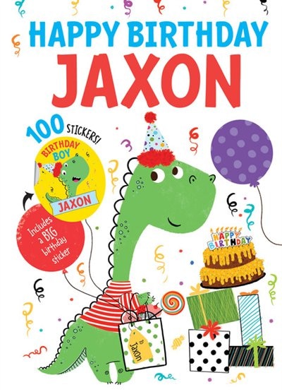 Front cover_Happy Birthday Jaxon