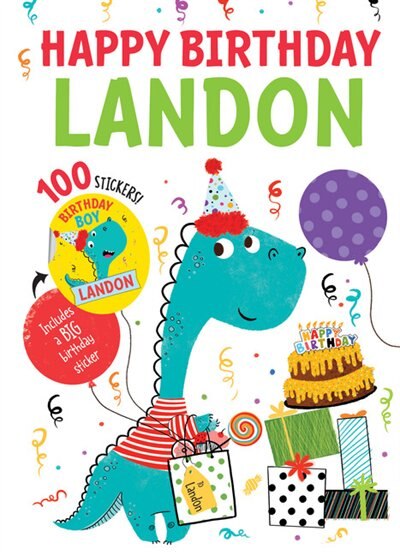 Front cover_Happy Birthday Landon