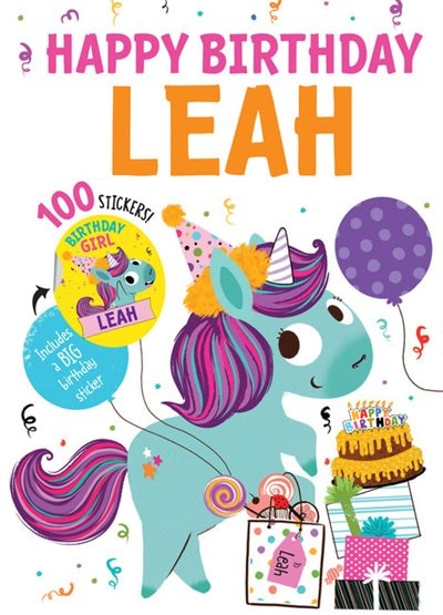 Front cover_Happy Birthday Leah