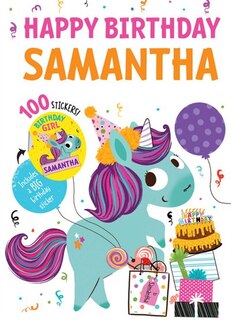 Front cover_Happy Birthday Samantha