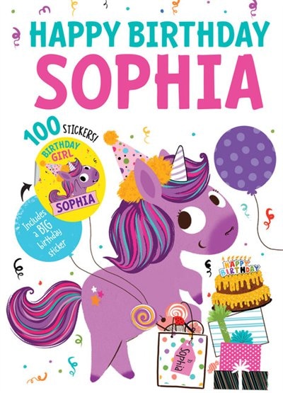 Front cover_Happy Birthday Sophia