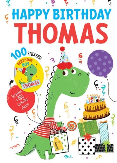 Front cover_Happy Birthday Thomas