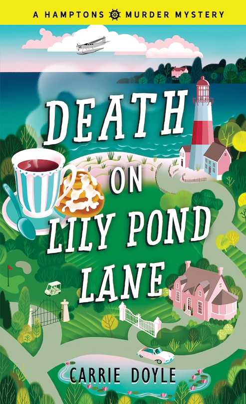 Front cover_Death On Lily Pond Lane