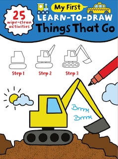 Front cover_MY 1ST LEARNTODRAW THINGS THAT GO