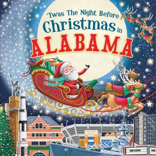 Front cover_'twas The Night Before Christmas In Alabama