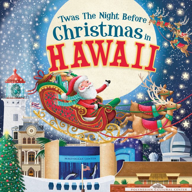 Front cover_'twas The Night Before Christmas In Hawaii