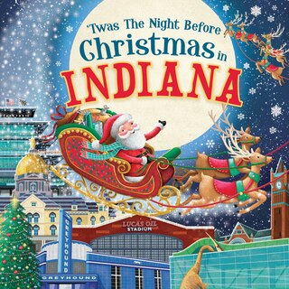 Couverture_'twas The Night Before Christmas In Indiana