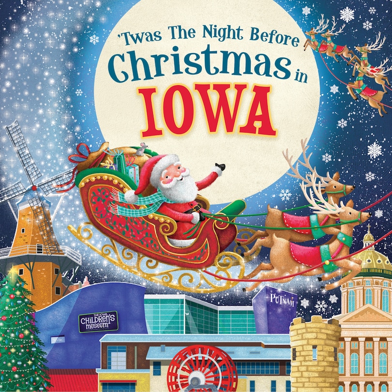 Couverture_'twas The Night Before Christmas In Iowa