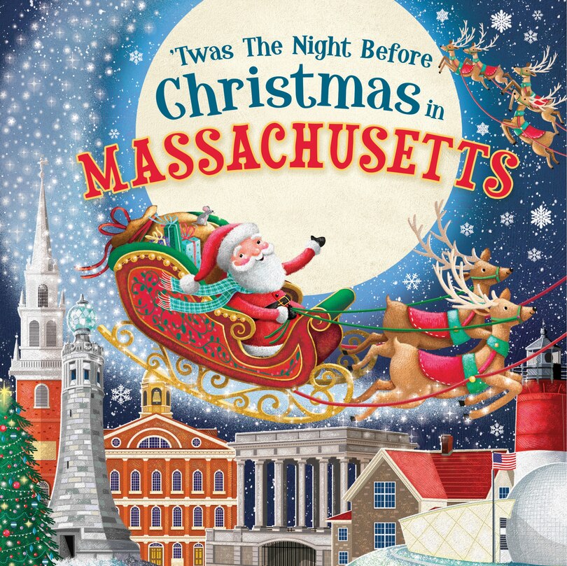 Front cover_'twas The Night Before Christmas In Massachusetts