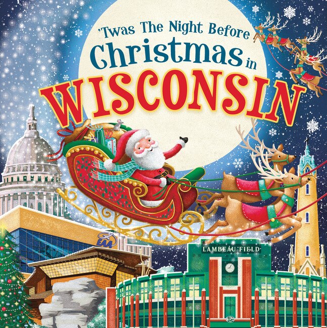 Front cover_'twas The Night Before Christmas In Wisconsin