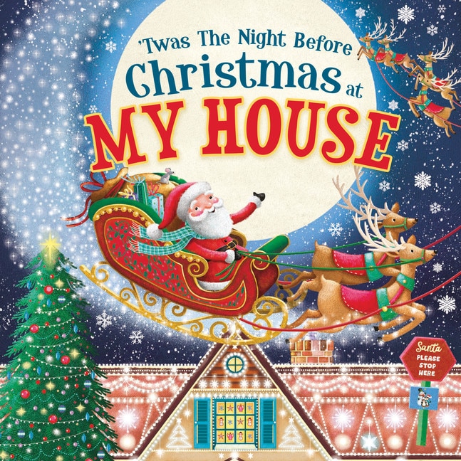 Front cover_'twas The Night Before Christmas At My House