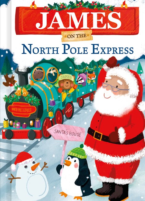 Couverture_James on the North Pole Express