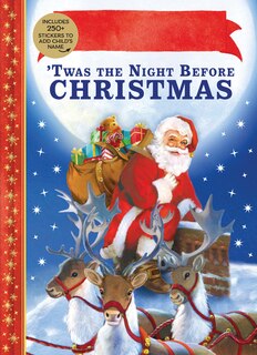 Couverture_'Twas the Night Before Christmas Personalized Book with Stickers