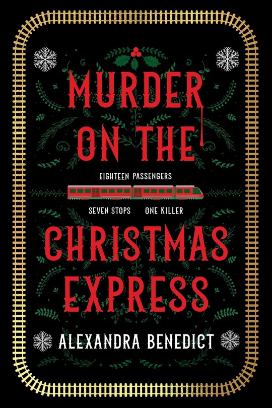 Front cover_Murder on the Christmas Express