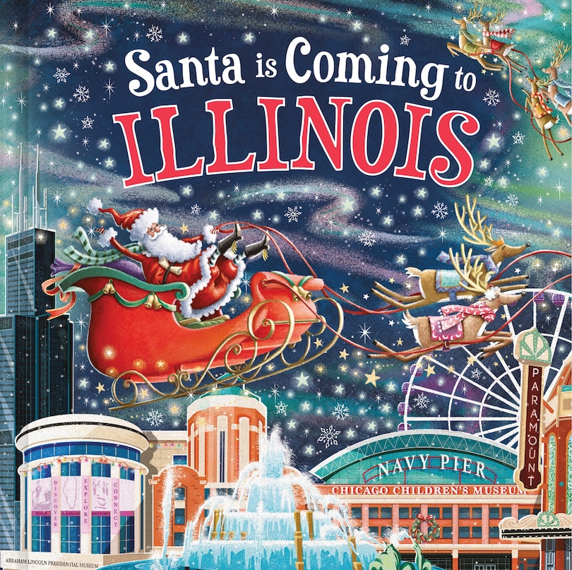 Couverture_Santa Is Coming to Illinois