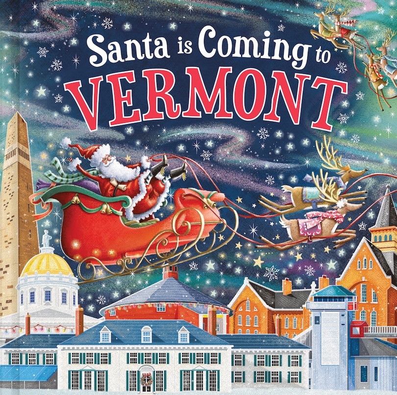 Front cover_Santa Is Coming to Vermont