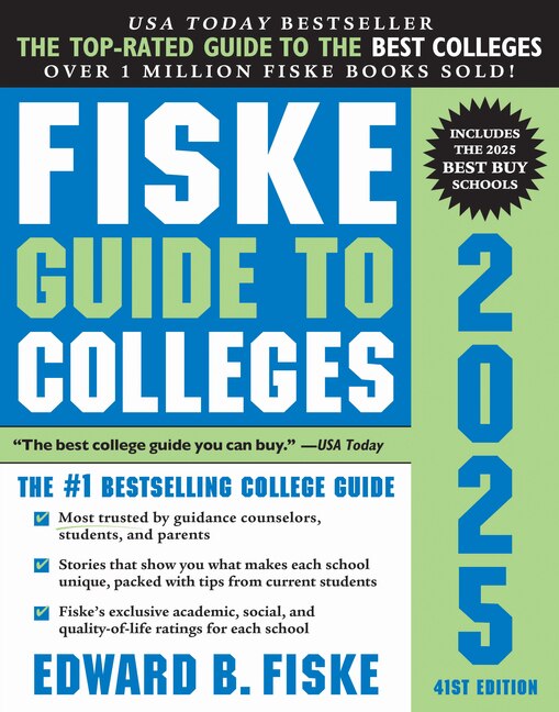 Front cover_Fiske Guide to Colleges 2025