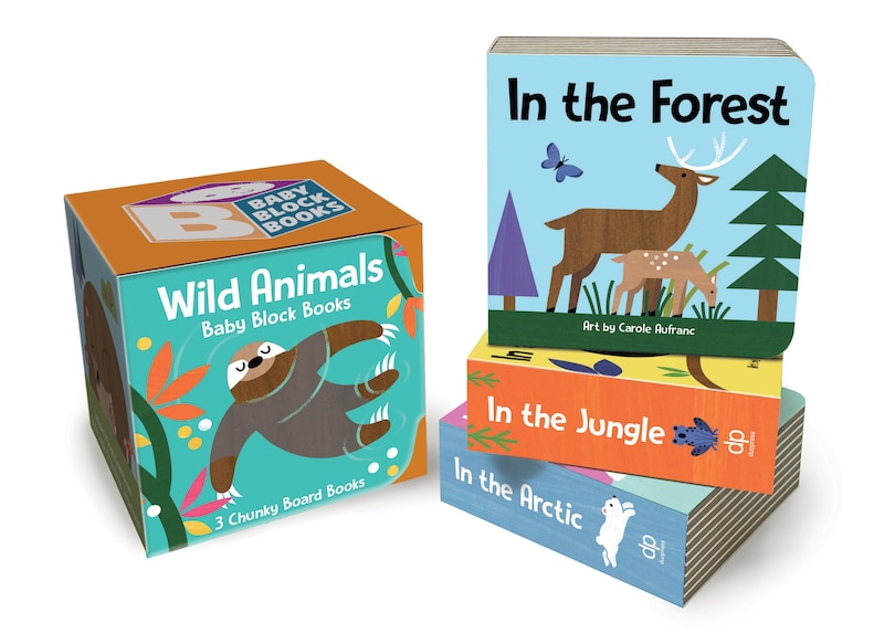Front cover_Baby Block Books: Wild Animals