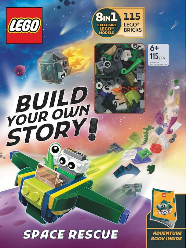 Couverture_LEGO® Books. Build Your Own Story! Space Rescue