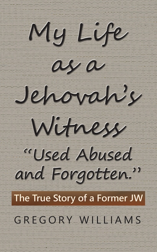 Couverture_My Life as a Jehovah's Witness