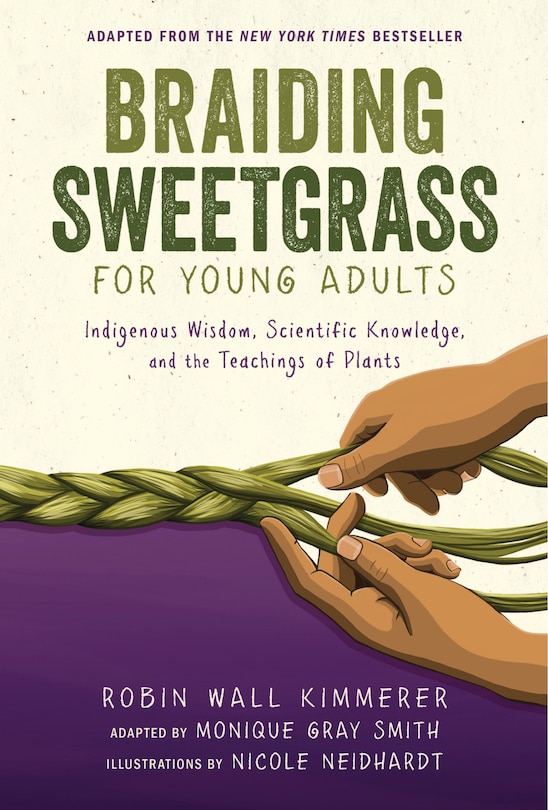 Front cover_Braiding Sweetgrass for Young Adults
