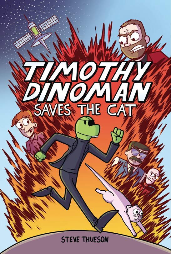 Couverture_Timothy Dinoman Saves The Cat