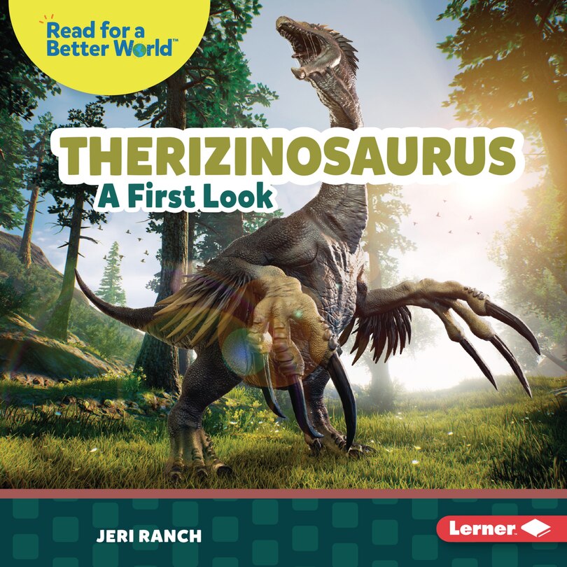Front cover_Therizinosaurus