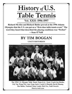 Front cover_History of U.S. Table Tennis, Volume 22