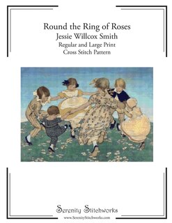 Couverture_Round the Ring of Roses Cross Stitch Pattern - Jessie Willcox Smith
