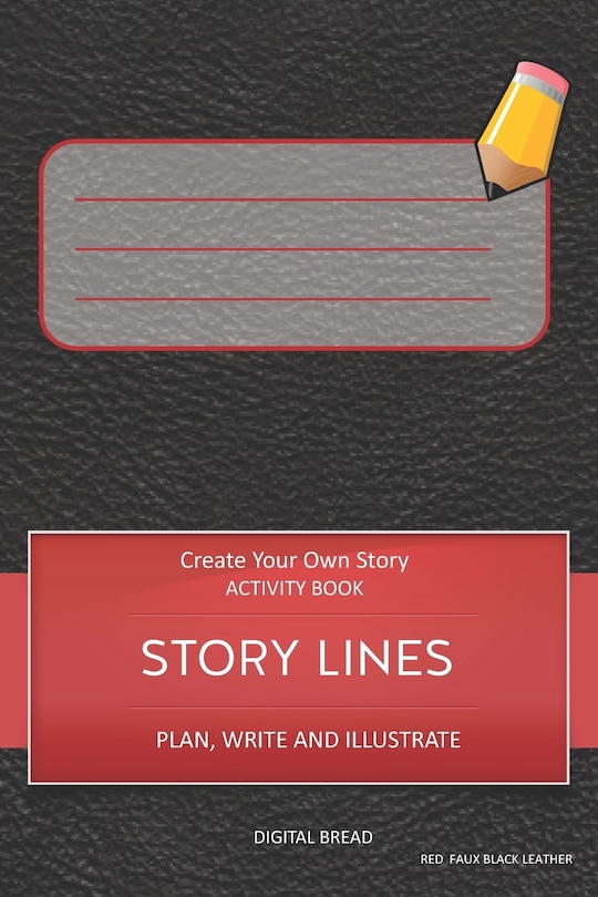 Front cover_Story Lines - Create Your Own Story Activity Book, Plan Write and Illustrate
