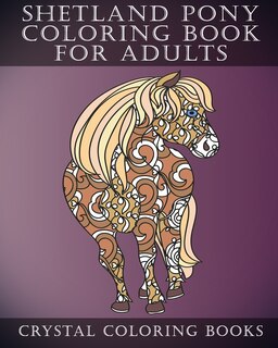 Couverture_Shetland Pony Coloring Book For Adults