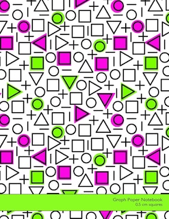 Front cover_Graph Paper Notebook 0.5 CM Squares
